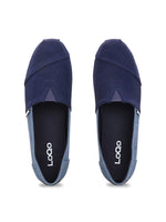 Load image into Gallery viewer, Alpari Duo Men's Navy Slip-ons