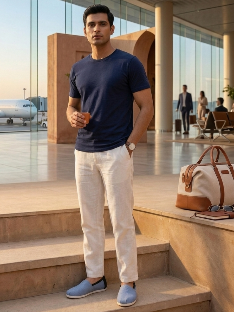 Alpari Go Men's Denim Slip-ons