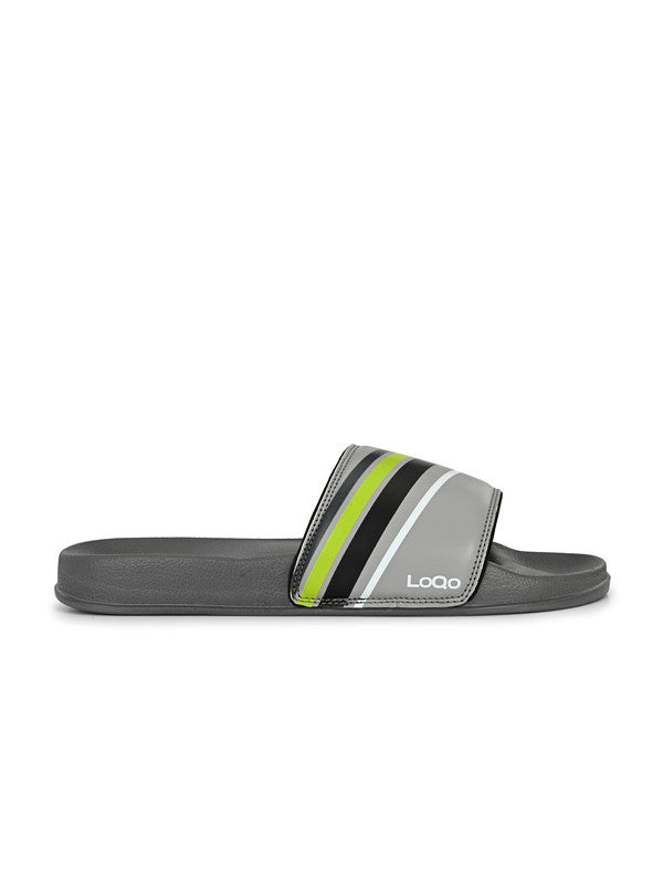 Men's Ibiza Grey Sliders