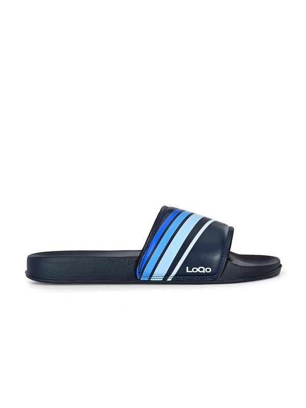 Men's Ibiza Navy Sliders