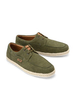Load image into Gallery viewer, Men&#39;s Olive Esparto Lace Loafers
