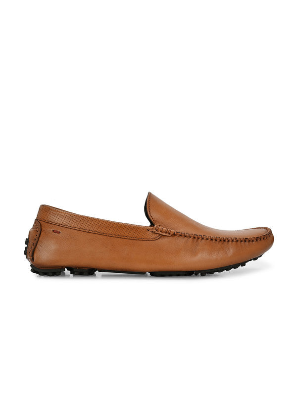 Men's Castro Tan Driving Loafers