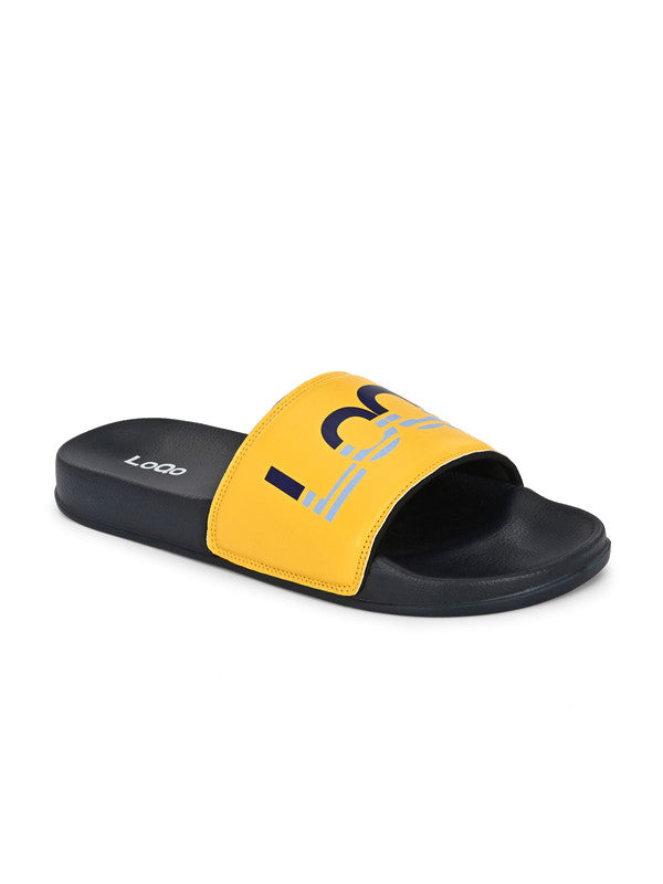 Men's Altea Yellow Sliders