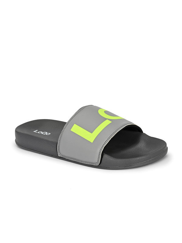 Men's Marbella Grey Sliders