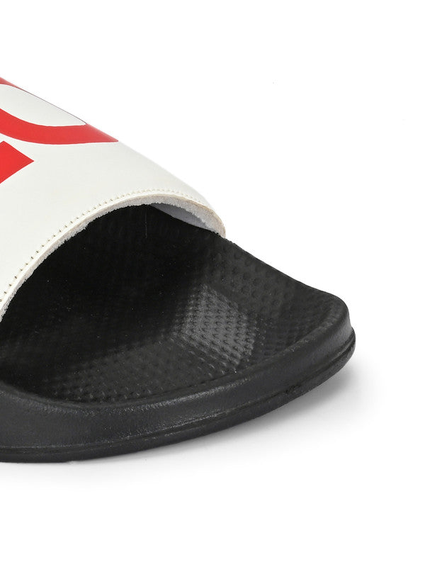 Men's Marbella White Sliders