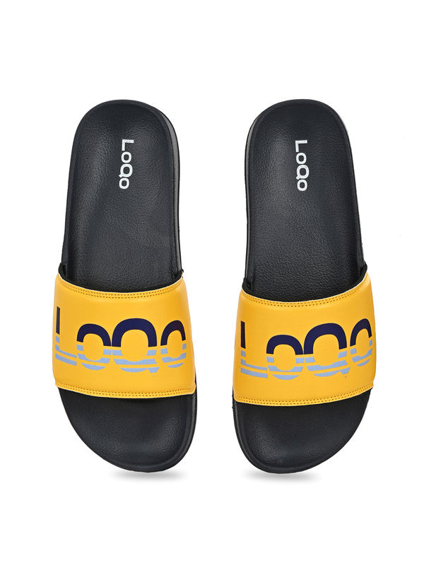 Men's Altea Yellow Sliders
