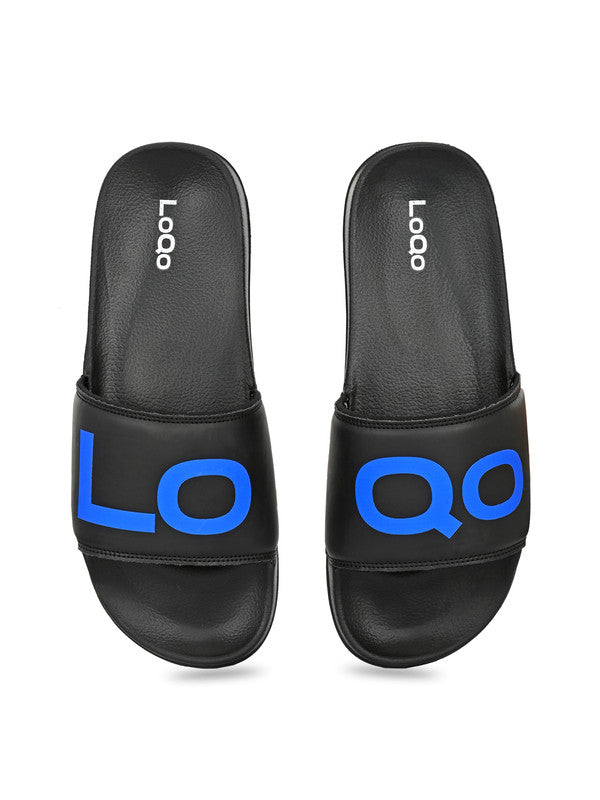 Men's Marbella Black Sliders