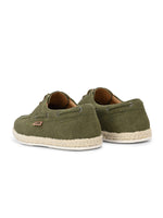 Load image into Gallery viewer, Men&#39;s Olive Esparto Lace Loafers
