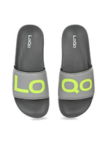 Load image into Gallery viewer, Men&#39;s Marbella Grey Sliders

