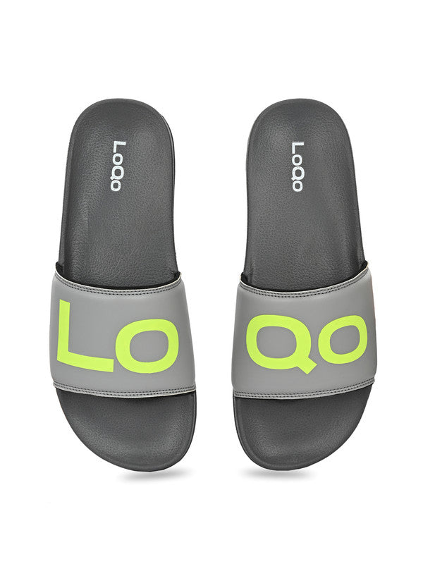 Men's Marbella Grey Sliders