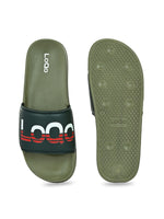 Load image into Gallery viewer, Men&#39;s Altea Olive Sliders
