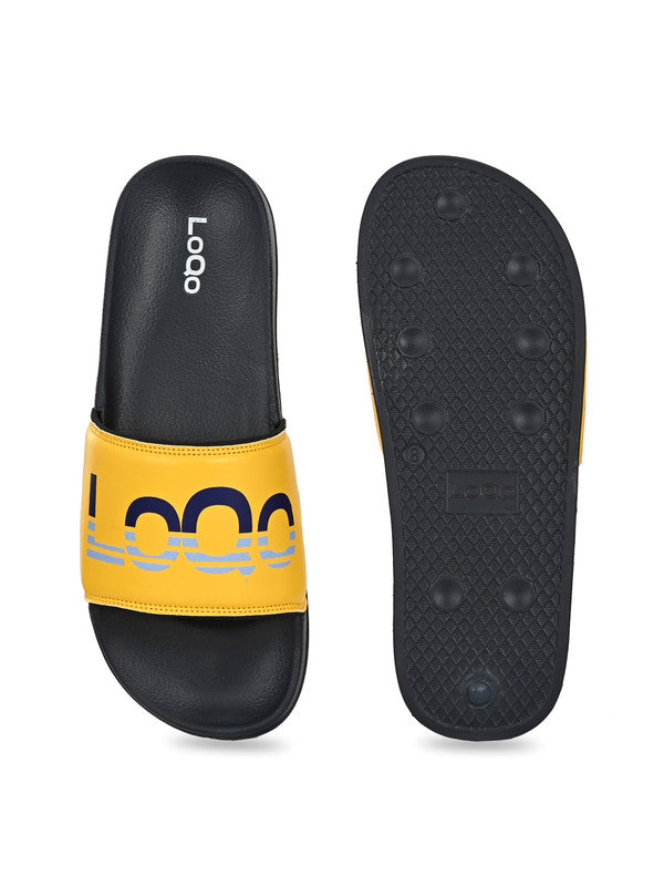 Men's Altea Yellow Sliders