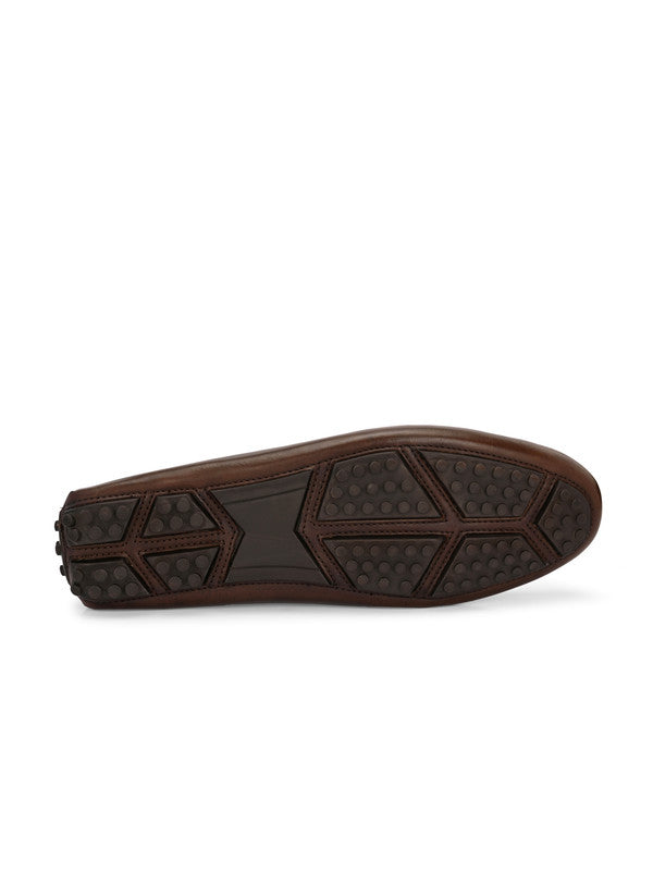 Men's Castro Brown Driving Loafers