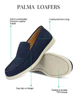 Load image into Gallery viewer, Men&#39;s Palma Navy Loafers
