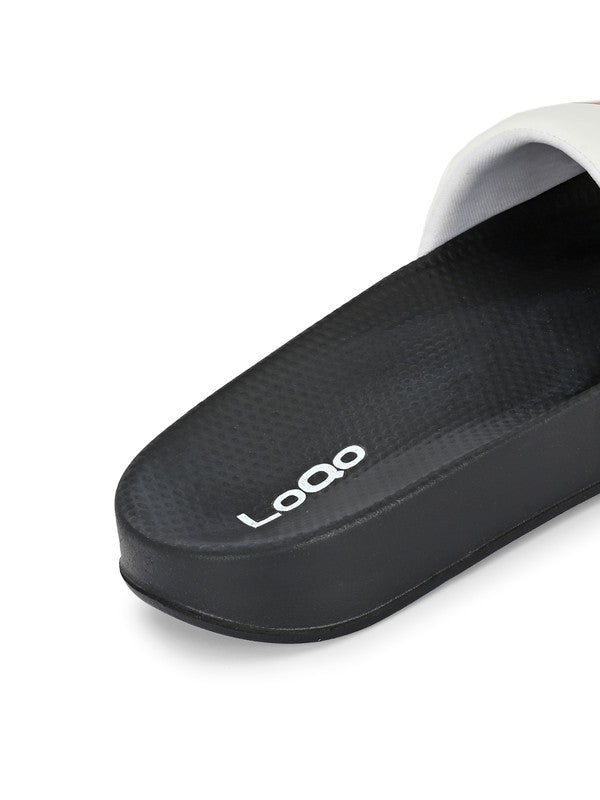 Men's Marbella White Sliders