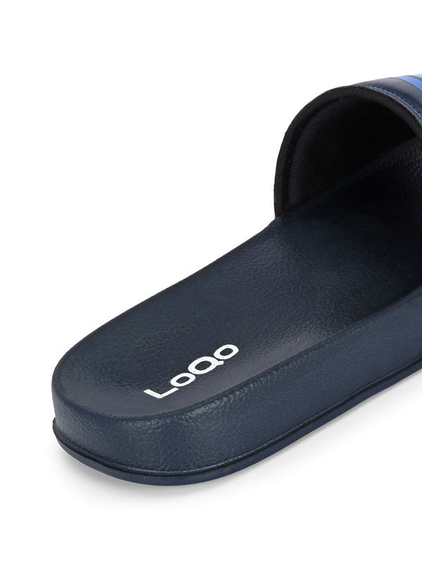 Men's Ibiza Navy Sliders