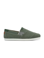 Load image into Gallery viewer, Alpari Bold Olive Slip-ons
