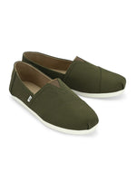 Load image into Gallery viewer, Alpari Klassic Men&#39;s Olive Slip-ons
