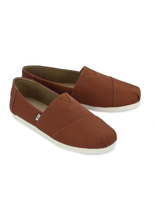 Alpari Klassic Men's Rust Slip-ons