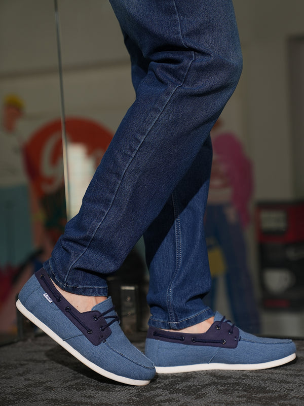 Men's Bolonia Coastal Blue Boat Shoes
