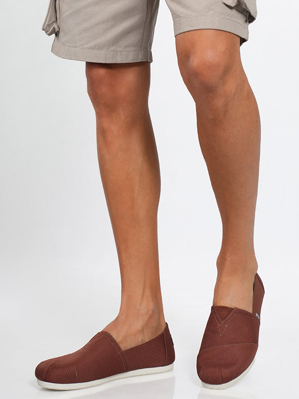 Alpari Klassic Men's Rust Slip-ons