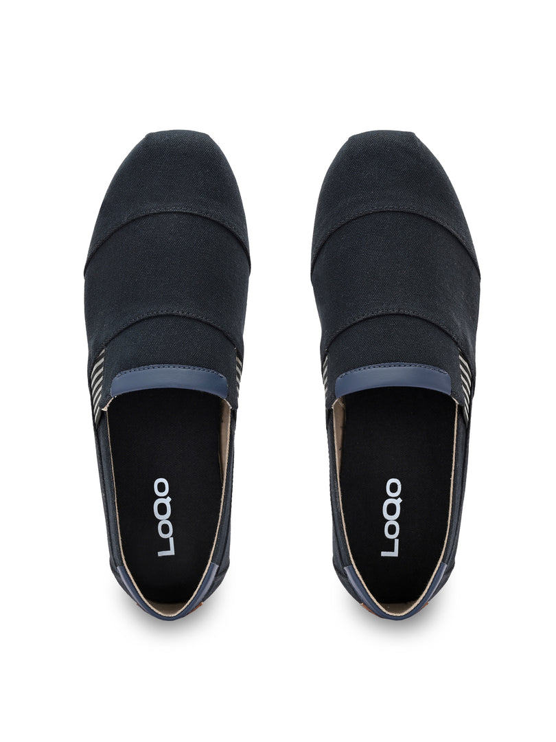 Alpari Bold Navy Slip-ons