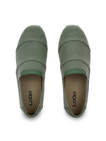 Load image into Gallery viewer, Alpari Bold Olive Slip-ons
