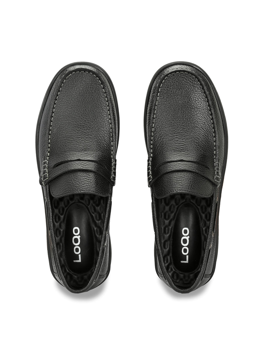 Men's Terra Black Loafers