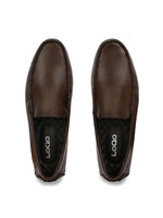 Load image into Gallery viewer, Men&#39;s Castro Brown Driving Loafers
