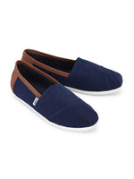 Load image into Gallery viewer, Alpari Go Men&#39;s Navy Slip-ons
