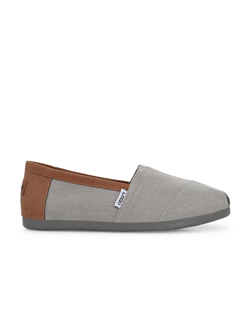 Alpari Go Men's Grey Slip-ons