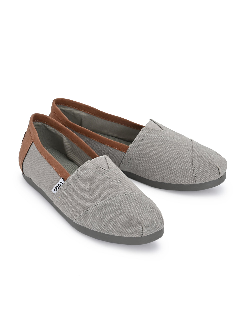 Alpari Go Men's Grey Slip-ons
