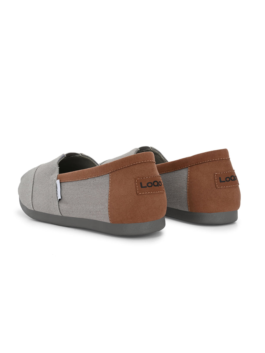 Alpari Go Men's Grey Slip-ons