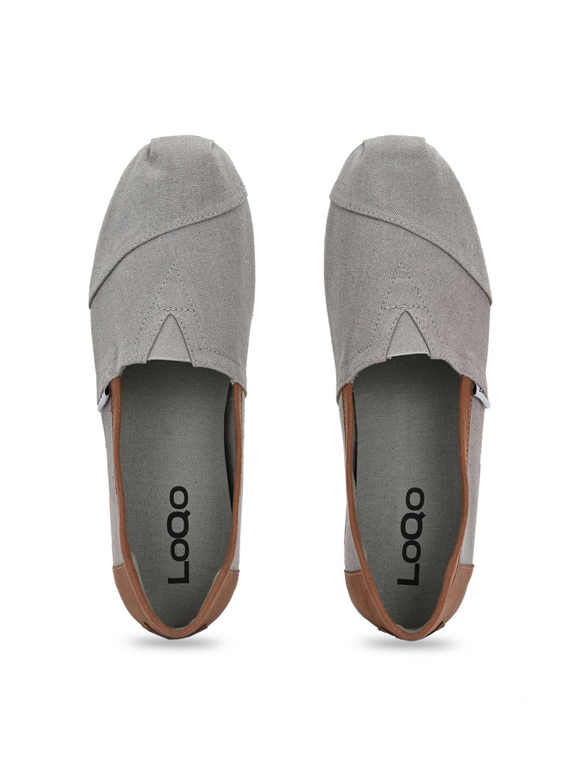 Alpari Go Men's Grey Slip-ons