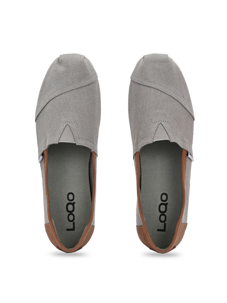 Alpari Go Men's Grey Slip-ons