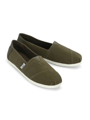 Alpari Go Men's Olive Slip-ons