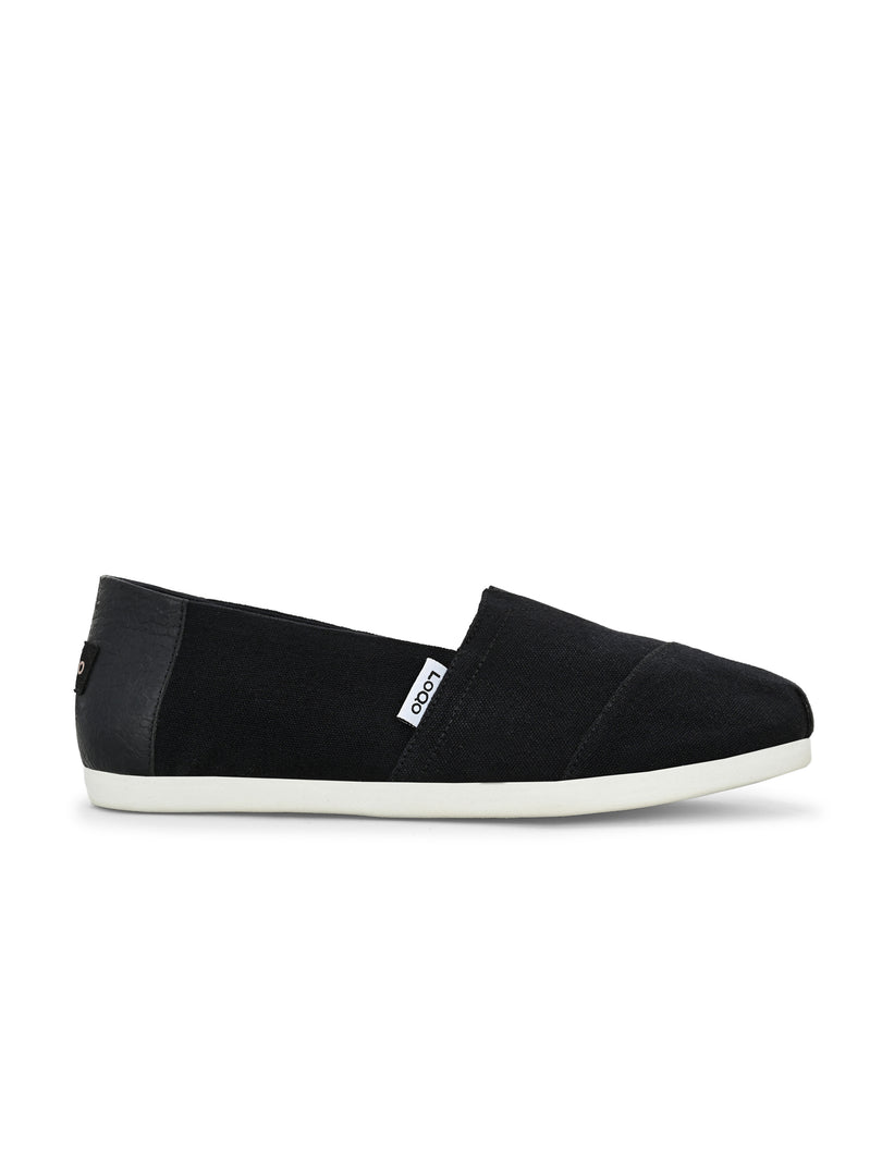 Alpari Go Men's Black Slip-ons