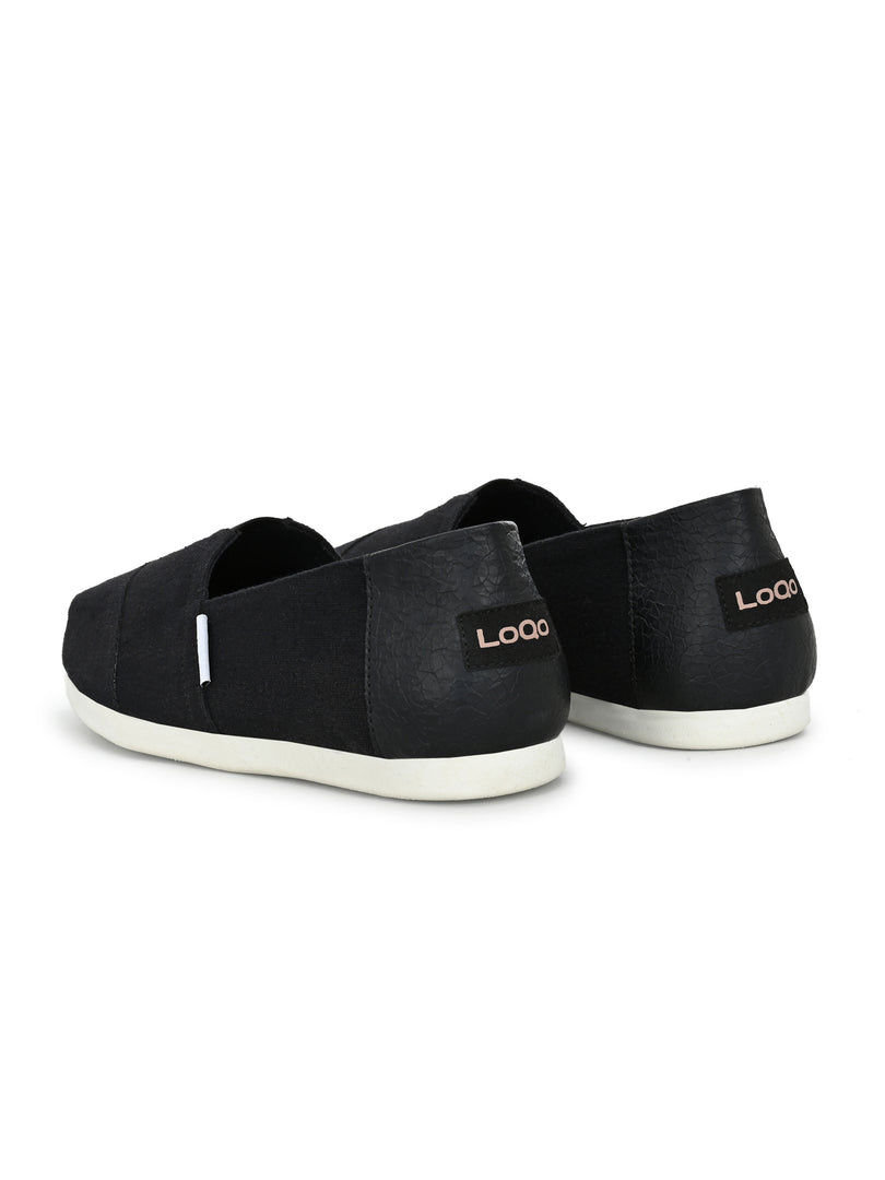 Alpari Go Men's Black Slip-ons