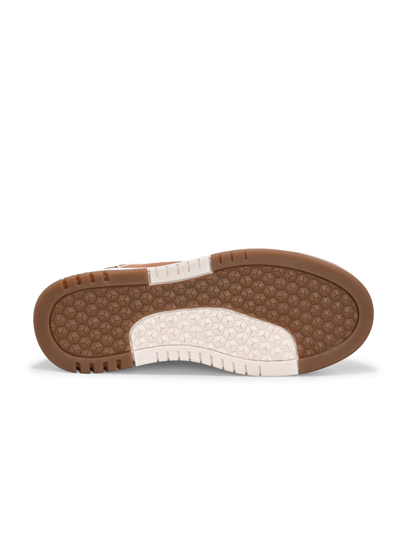 Men's Murcia Tan-Brown Shoes - Wide fit