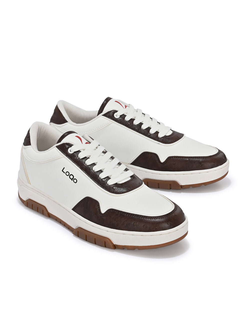 Men's Granada White-Brown Shoes