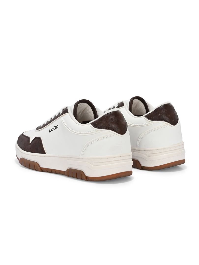 Men's Granada White-Brown Shoes