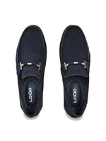 Load image into Gallery viewer, Men&#39;s Torres Navy Loafers
