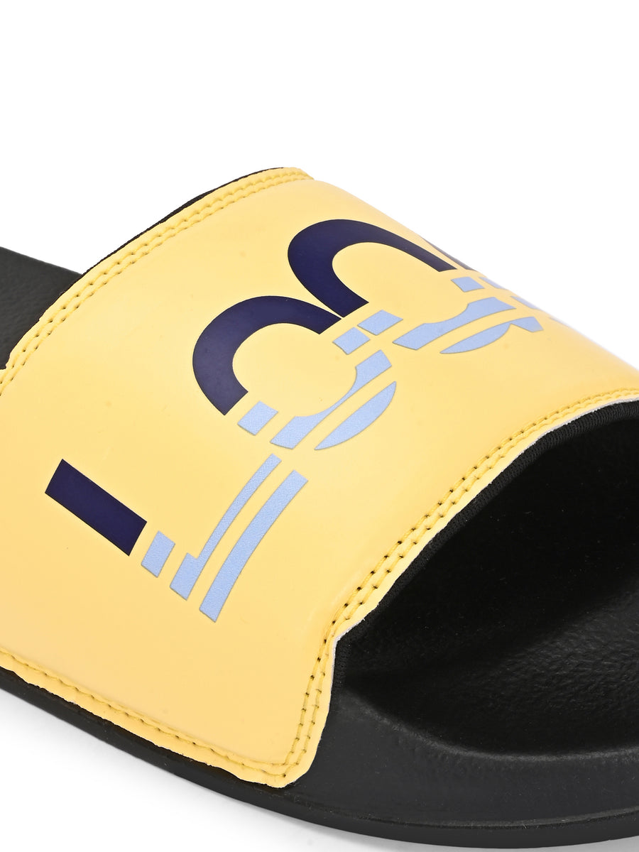 Men's Altea Yellow Sliders