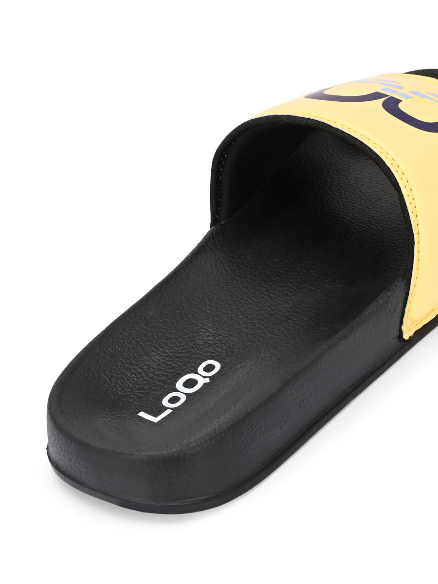 Men's Altea Yellow Sliders
