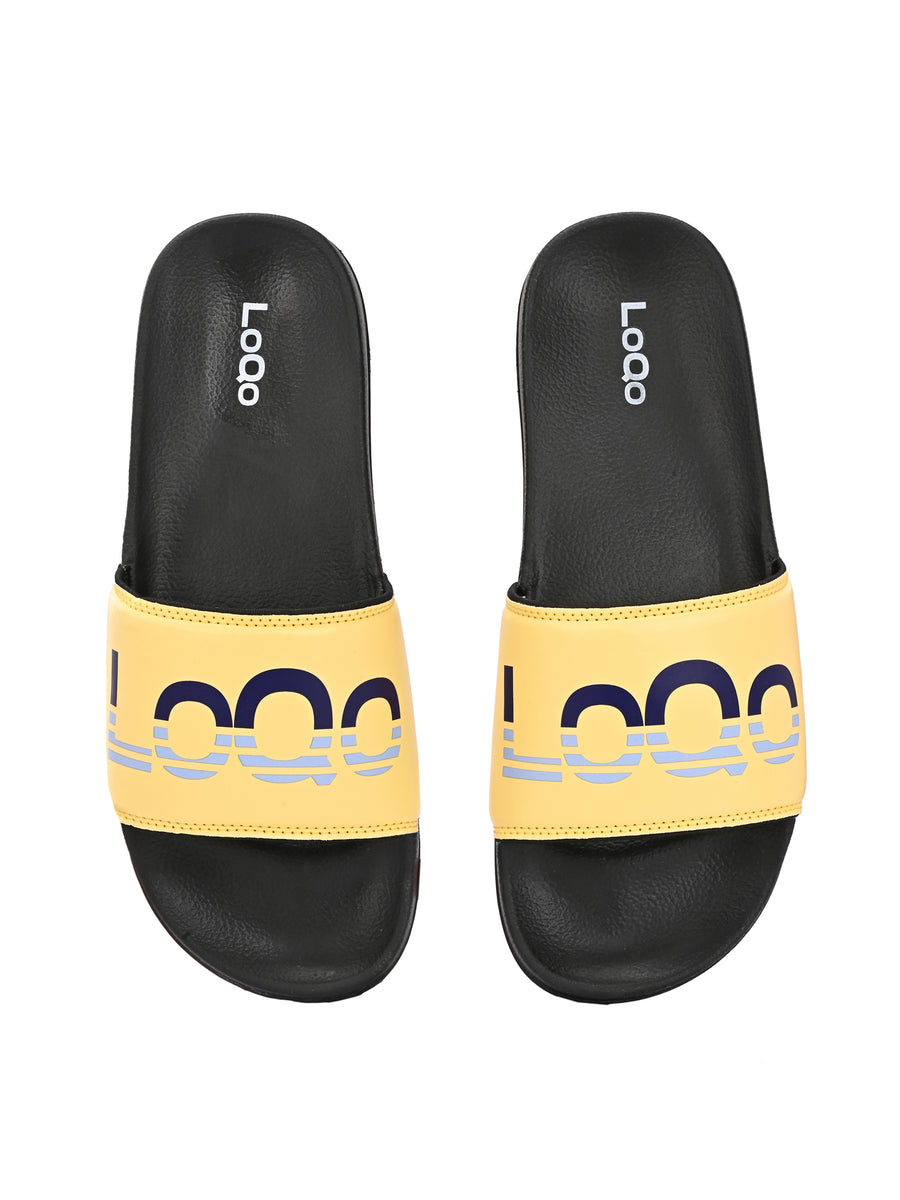 Men's Altea Yellow Sliders