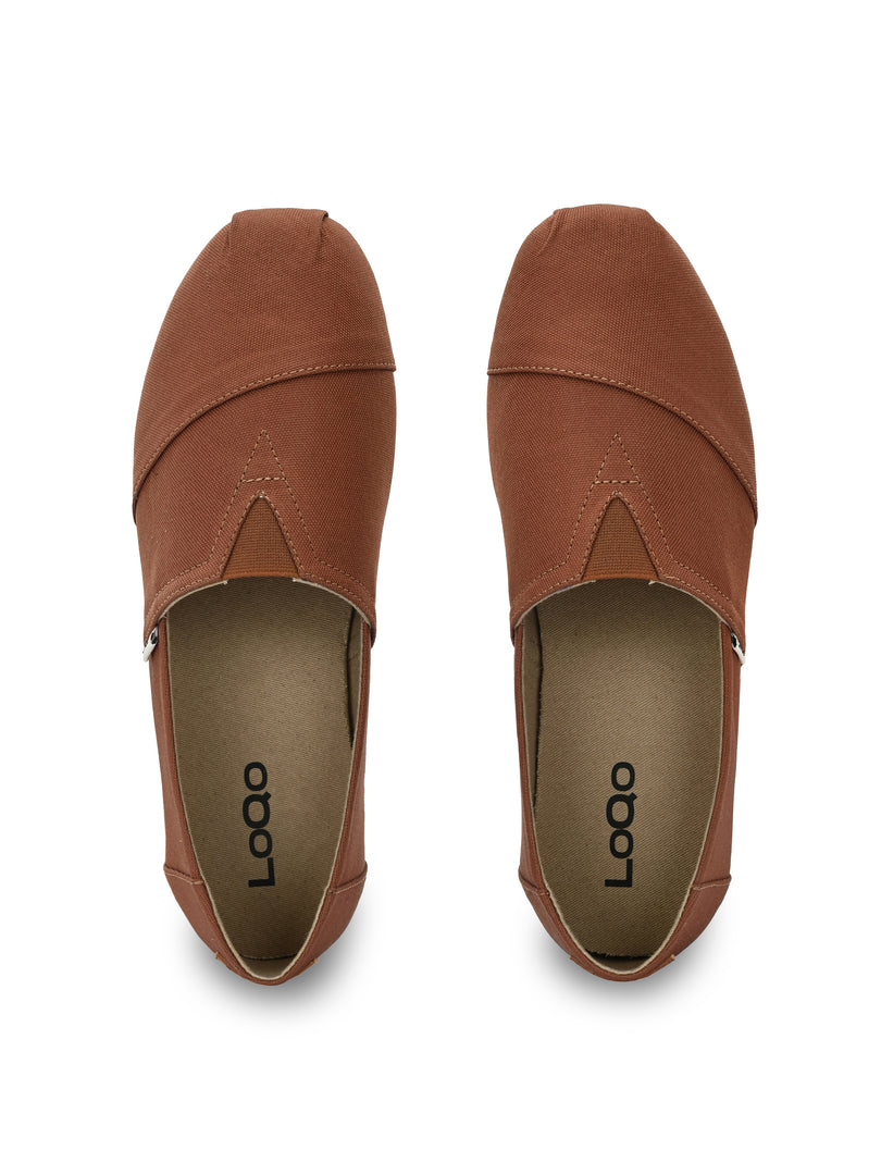 Alpari Klassic Men's Rust Slip-ons