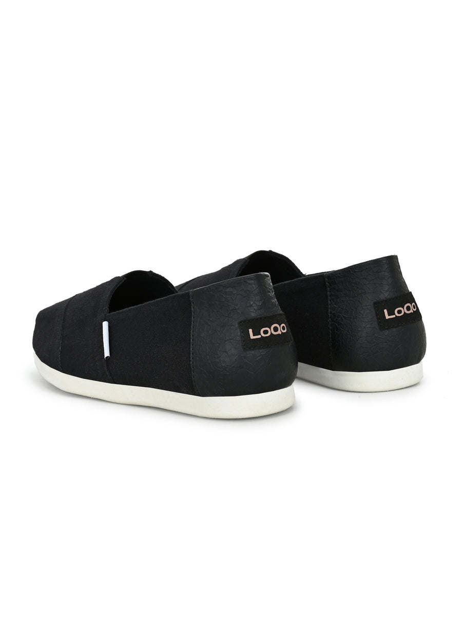 Alpari Go Men's Black Slip-ons