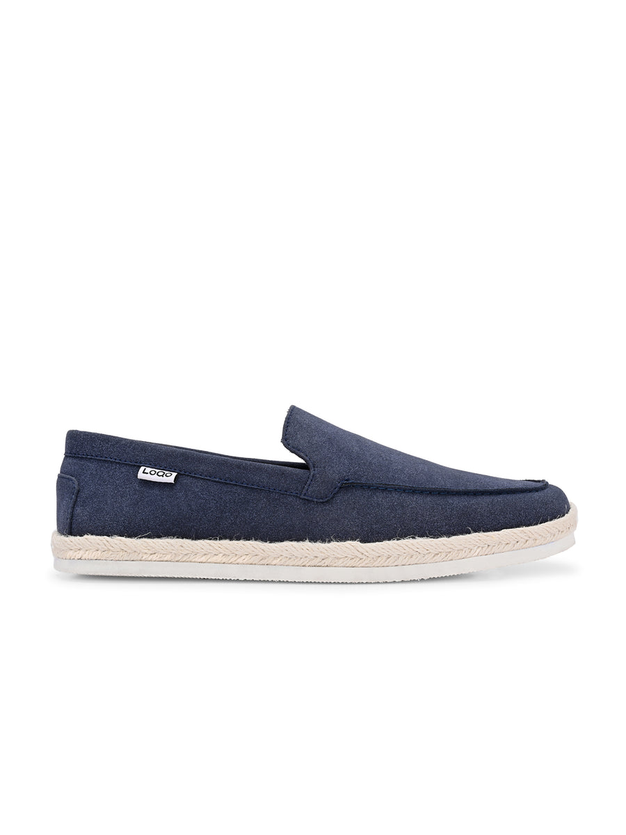 Men's Navy Esparto Loafers
