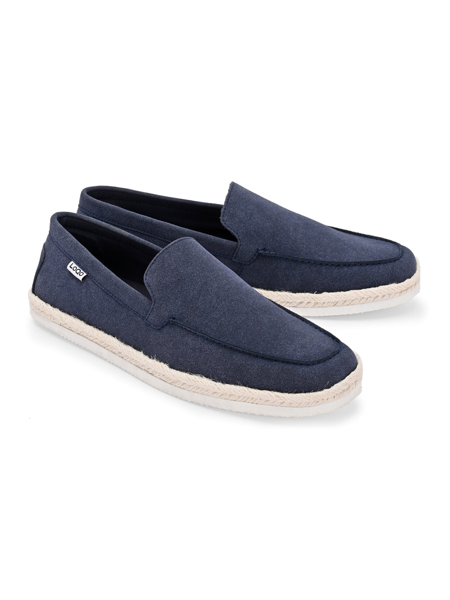 Men's Navy Esparto Loafers