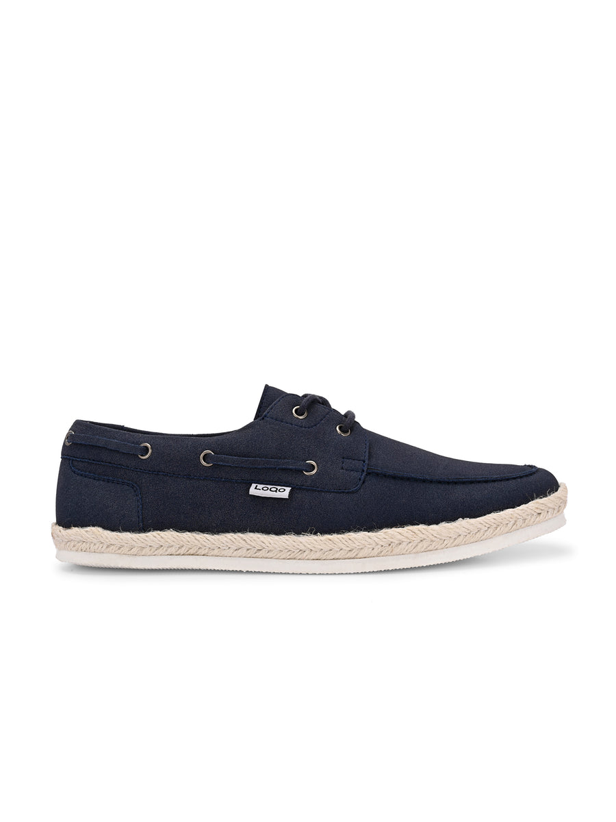 Men's Navy Esparto Lace-ups